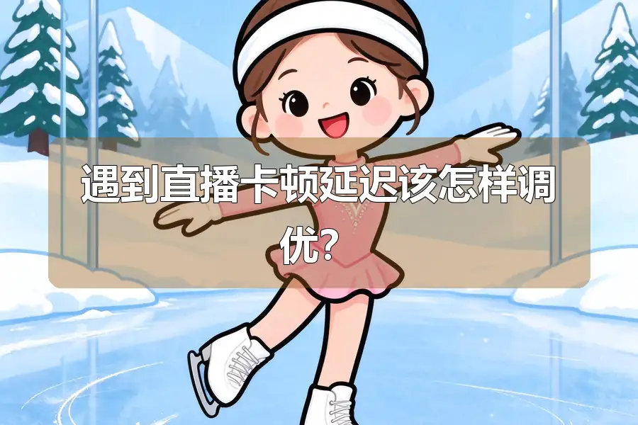 遇到直播卡顿延迟该怎样调优?